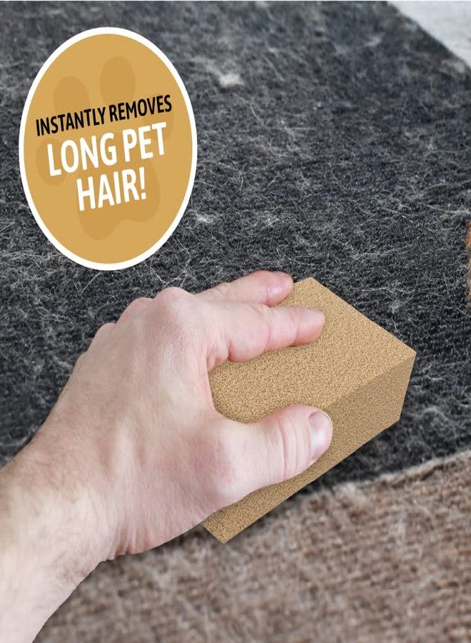 SpongeCo Pet Sponge Hair Lifter 3 Pack Remove Dog, Cat and Other Pet Hair from Furniture, Carpet, Bedding and Clothing - 3 Sponges All Natural Latex Rubber, Made in The USA - Image 5